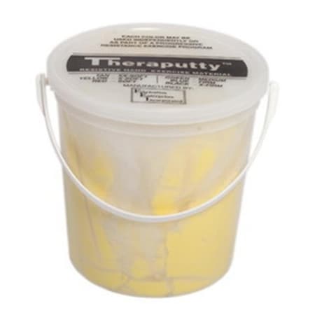 Fabrication Enterprises Fabrication Enterprises 10-2651 Theraputty Plus Antimicrobial Exercise Putty; Yellow - 5 lbs 274572